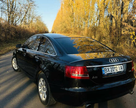 Ауди А6 2005 в Новой Ушице на Automoto.ua Черный Ауди А6, объемом двигателя 2.39 л и пробегом 198 тыс. км за 6800 $, фото 9 на Automoto.ua