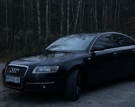 Черный Ауди А6, объемом двигателя 3 л и пробегом 270 тыс. км за 7700 $, фото 2 на Automoto.ua