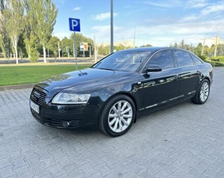 Черный Ауди А6, объемом двигателя 3 л и пробегом 300 тыс. км за 4800 $, фото 1 на Automoto.ua