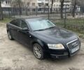 Черный Ауди А6, объемом двигателя 2 л и пробегом 215 тыс. км за 6000 $, фото 1 на Automoto.ua