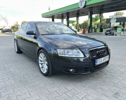 Черный Ауди А6, объемом двигателя 3 л и пробегом 300 тыс. км за 4800 $, фото 2 на Automoto.ua