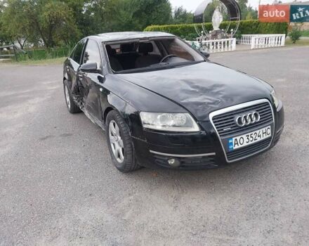 Черный Ауди А6, объемом двигателя 2.97 л и пробегом 400 тыс. км за 3750 $, фото 6 на Automoto.ua