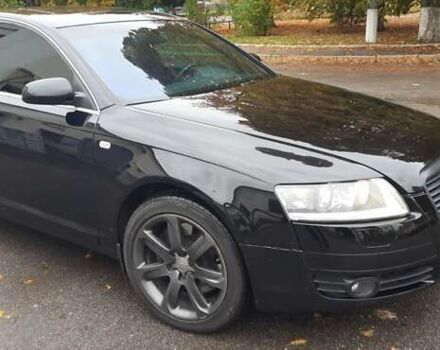 Черный Ауди А6, объемом двигателя 2.97 л и пробегом 350 тыс. км за 8300 $, фото 6 на Automoto.ua