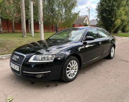 Черный Ауди А6, объемом двигателя 2 л и пробегом 326 тыс. км за 3200 $, фото 3 на Automoto.ua