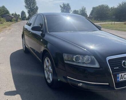Черный Ауди А6, объемом двигателя 2.7 л и пробегом 315 тыс. км за 8000 $, фото 1 на Automoto.ua