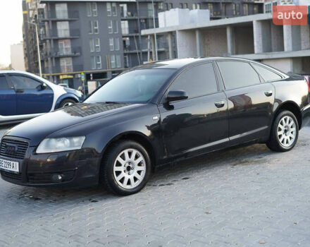 Черный Ауди А6, объемом двигателя 2.4 л и пробегом 318 тыс. км за 8500 $, фото 3 на Automoto.ua