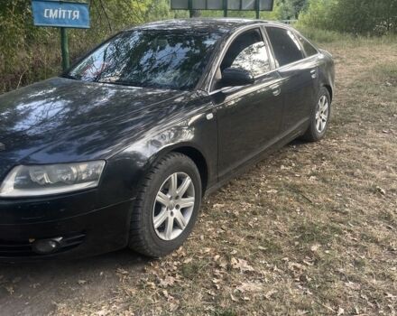 Черный Ауди А6, объемом двигателя 2 л и пробегом 263 тыс. км за 3500 $, фото 1 на Automoto.ua