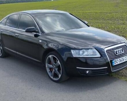 Черный Ауди А6, объемом двигателя 2 л и пробегом 317 тыс. км за 8000 $, фото 2 на Automoto.ua