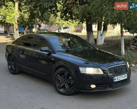 Черный Ауди А6, объемом двигателя 1.98 л и пробегом 299 тыс. км за 7000 $, фото 2 на Automoto.ua