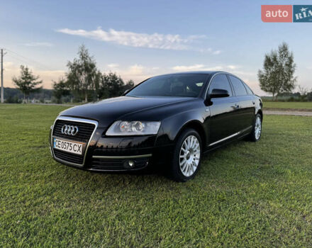 Черный Ауди А6, объемом двигателя 2.4 л и пробегом 348 тыс. км за 8100 $, фото 3 на Automoto.ua