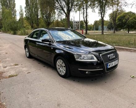 Черный Ауди А6, объемом двигателя 2 л и пробегом 326 тыс. км за 3200 $, фото 2 на Automoto.ua