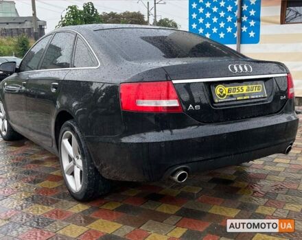 Черный Ауди А6, объемом двигателя 2.4 л и пробегом 225 тыс. км за 9800 $, фото 4 на Automoto.ua