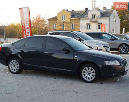 Черный Ауди А6, объемом двигателя 2.4 л и пробегом 318 тыс. км за 8500 $, фото 2 на Automoto.ua