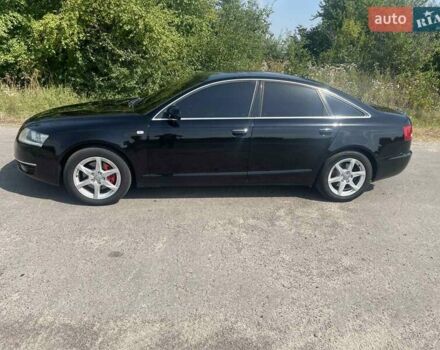 Черный Ауди А6, объемом двигателя 2.7 л и пробегом 315 тыс. км за 8000 $, фото 4 на Automoto.ua