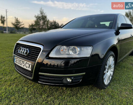Черный Ауди А6, объемом двигателя 2.4 л и пробегом 348 тыс. км за 8100 $, фото 4 на Automoto.ua