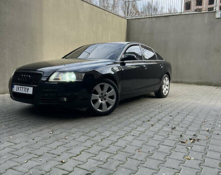 Черный Ауди А6, объемом двигателя 1.98 л и пробегом 253 тыс. км за 7200 $, фото 2 на Automoto.ua