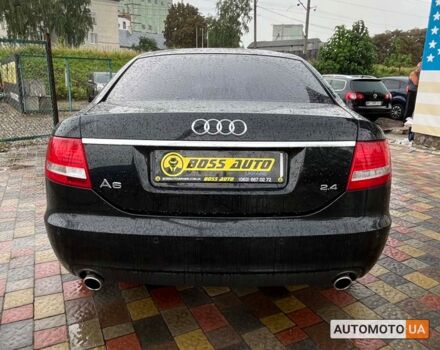 Черный Ауди А6, объемом двигателя 2.4 л и пробегом 225 тыс. км за 9800 $, фото 5 на Automoto.ua