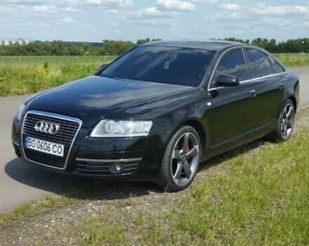 Черный Ауди А6, объемом двигателя 2 л и пробегом 317 тыс. км за 8000 $, фото 3 на Automoto.ua