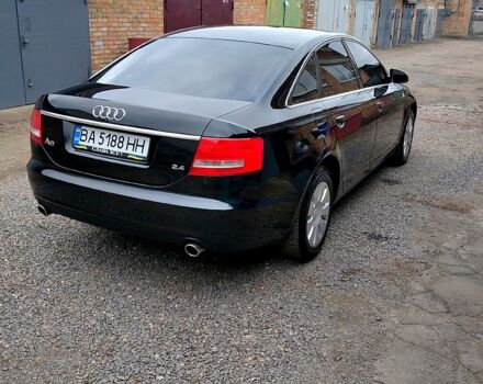 Черный Ауди А6, объемом двигателя 2.4 л и пробегом 350 тыс. км за 7700 $, фото 2 на Automoto.ua