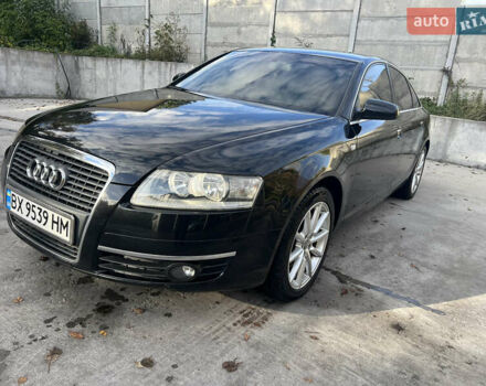 Черный Ауди А6, объемом двигателя 2.7 л и пробегом 315 тыс. км за 7400 $, фото 3 на Automoto.ua