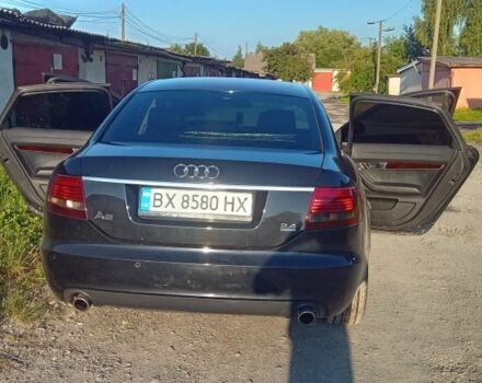 Черный Ауди А6, объемом двигателя 2.4 л и пробегом 260 тыс. км за 7300 $, фото 7 на Automoto.ua