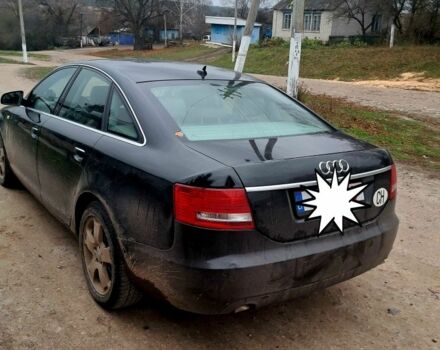 Черный Ауди А6, объемом двигателя 3 л и пробегом 370 тыс. км за 4250 $, фото 1 на Automoto.ua