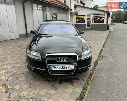 Черный Ауди А6, объемом двигателя 2 л и пробегом 420 тыс. км за 6700 $, фото 1 на Automoto.ua