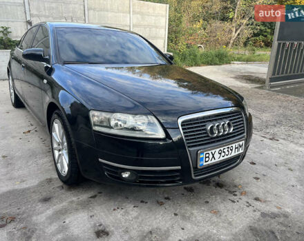 Черный Ауди А6, объемом двигателя 2.7 л и пробегом 315 тыс. км за 7400 $, фото 1 на Automoto.ua