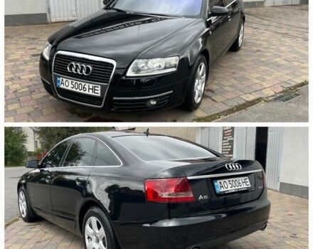 Черный Ауди А6, объемом двигателя 2 л и пробегом 420 тыс. км за 6700 $, фото 1 на Automoto.ua