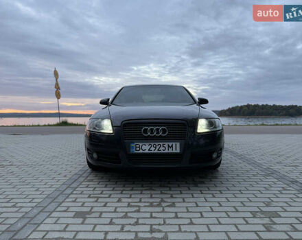 Черный Ауди А6, объемом двигателя 2 л и пробегом 319 тыс. км за 6500 $, фото 3 на Automoto.ua