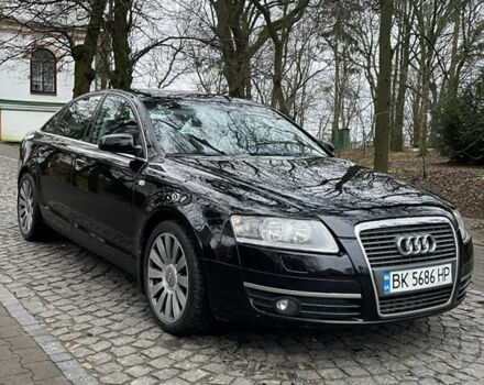 Черный Ауди А6, объемом двигателя 2 л и пробегом 248 тыс. км за 7600 $, фото 2 на Automoto.ua