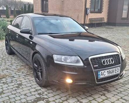 Черный Ауди А6, объемом двигателя 2 л и пробегом 340 тыс. км за 8500 $, фото 2 на Automoto.ua