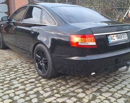 Черный Ауди А6, объемом двигателя 2 л и пробегом 340 тыс. км за 8500 $, фото 5 на Automoto.ua