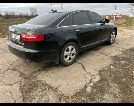 Черный Ауди А6, объемом двигателя 4.2 л и пробегом 300 тыс. км за 7500 $, фото 1 на Automoto.ua