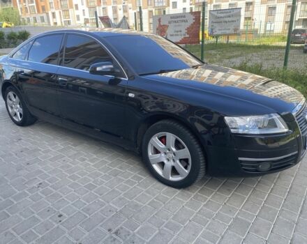 Черный Ауди А6, объемом двигателя 3 л и пробегом 372 тыс. км за 9400 $, фото 2 на Automoto.ua