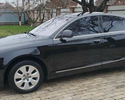 Черный Ауди А6, объемом двигателя 2.8 л и пробегом 261 тыс. км за 9200 $, фото 2 на Automoto.ua