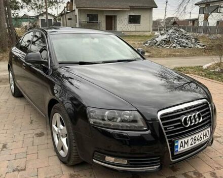 Черный Ауди А6, объемом двигателя 3 л и пробегом 223 тыс. км за 8899 $, фото 2 на Automoto.ua