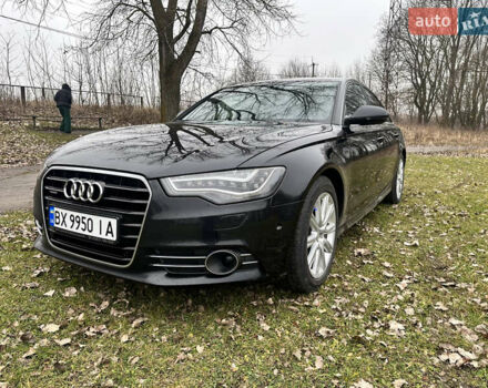 Черный Ауди А6, объемом двигателя 3 л и пробегом 199 тыс. км за 15000 $, фото 1 на Automoto.ua