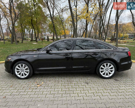Черный Ауди А6, объемом двигателя 3 л и пробегом 220 тыс. км за 12500 $, фото 1 на Automoto.ua