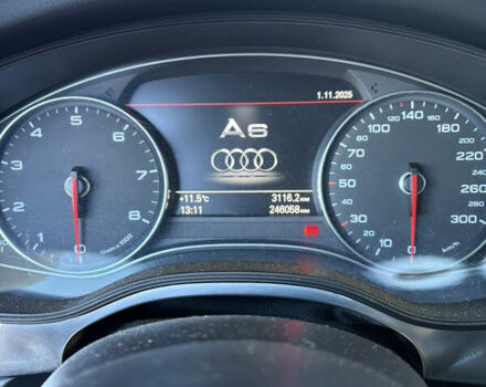 Черный Ауди А6, объемом двигателя 3 л и пробегом 246 тыс. км за 14000 $, фото 6 на Automoto.ua