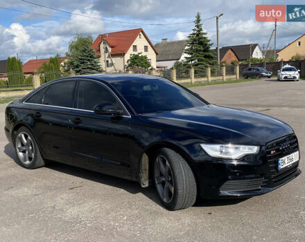 Черный Ауди А6, объемом двигателя 3 л и пробегом 383 тыс. км за 16500 $, фото 2 на Automoto.ua