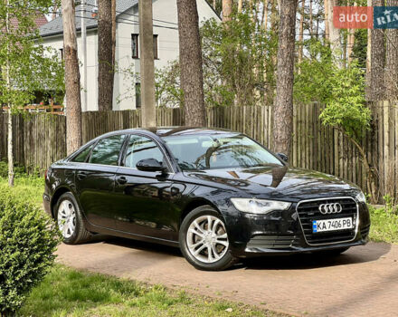 Ауді А6 2012 у Києві на Automoto.ua Чорний Ауді А6, об'ємом двигуна 3 л та пробігом 144 тис. км за 18300 $, фото 1 на Automoto.ua