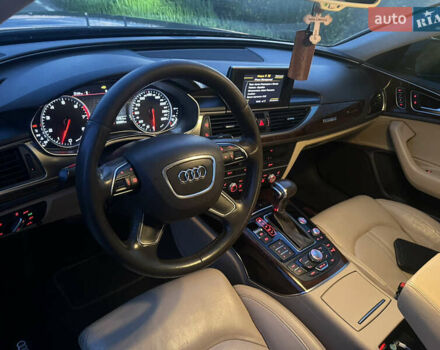 Черный Ауди А6, объемом двигателя 3 л и пробегом 265 тыс. км за 12100 $, фото 5 на Automoto.ua