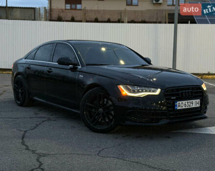 Черный Ауди А6, объемом двигателя 3 л и пробегом 210 тыс. км за 12300 $, фото 3 на Automoto.ua