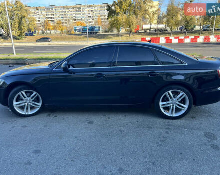 Ауді А6 2012 у Києві на Automoto.ua Чорний Ауді А6, об'ємом двигуна 1.98 л та пробігом 222 тис. км за 11300 $, фото 3 на Automoto.ua