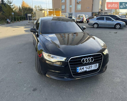 Ауді А6 2012 у Києві на Automoto.ua Чорний Ауді А6, об'ємом двигуна 2 л та пробігом 246 тис. км за 14500 $, фото 2 на Automoto.ua