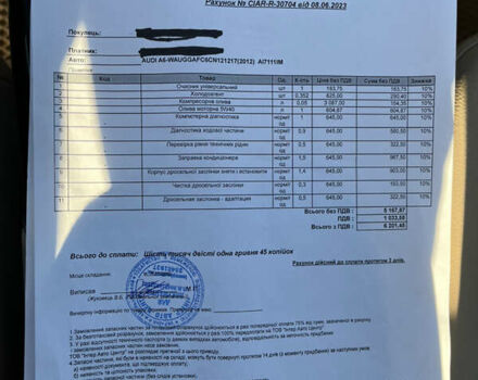 Чорний Ауді А6, об'ємом двигуна 3 л та пробігом 345 тис. км за 12700 $, фото 26 на Automoto.ua