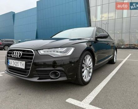 Черный Ауди А6, объемом двигателя 3 л и пробегом 330 тыс. км за 22900 $, фото 1 на Automoto.ua