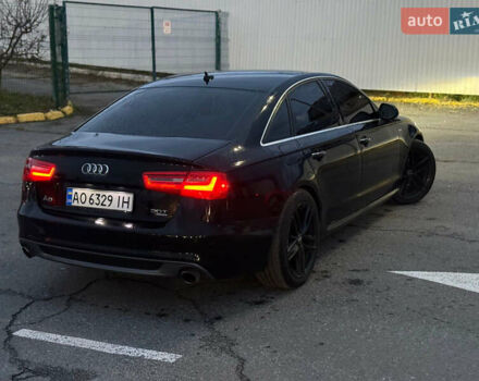 Черный Ауди А6, объемом двигателя 3 л и пробегом 210 тыс. км за 12300 $, фото 1 на Automoto.ua