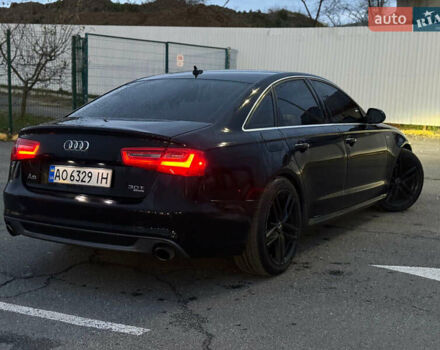 Черный Ауди А6, объемом двигателя 3 л и пробегом 210 тыс. км за 12300 $, фото 16 на Automoto.ua
